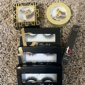 Tori Belle Magnetic Eyelashes Set - Black